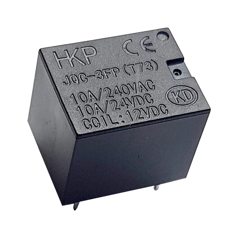 رله 12 ولت میلون 10 آمپر  (QIANJI JQC-3FP(T73)-12vdc)