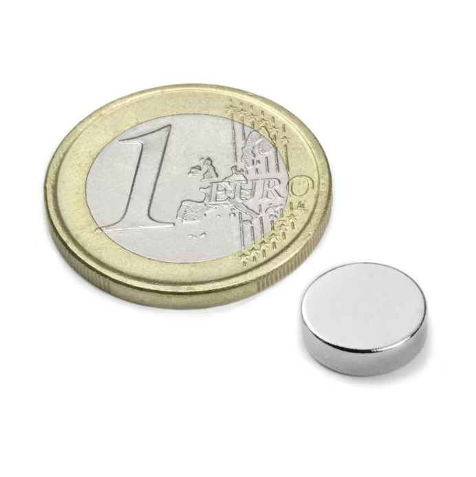 مگنت نئودیمیوم در ابعاد 10x3 میلی متر
