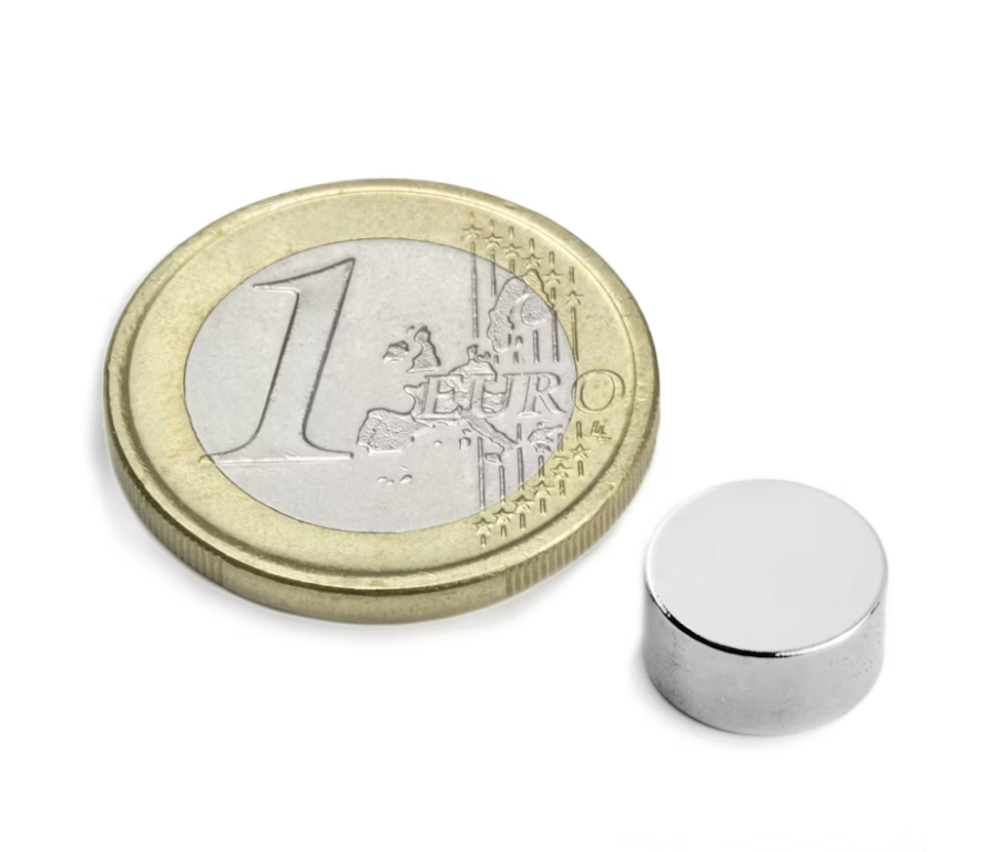 مگنت نئودیمیوم در ابعاد 10x5 میلی متر