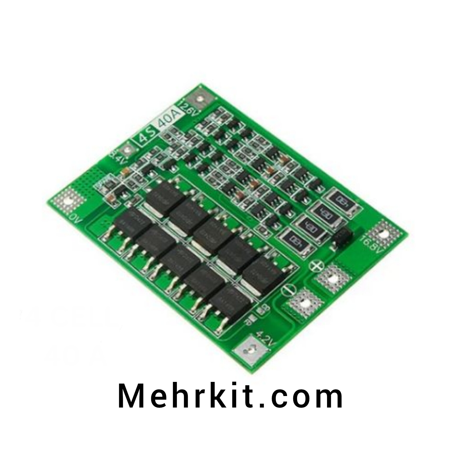 ماژول شارژ باتری ۴ سل ۱۸۶۵۰-۴۰ آمپر (۱۴.۸ ولت)