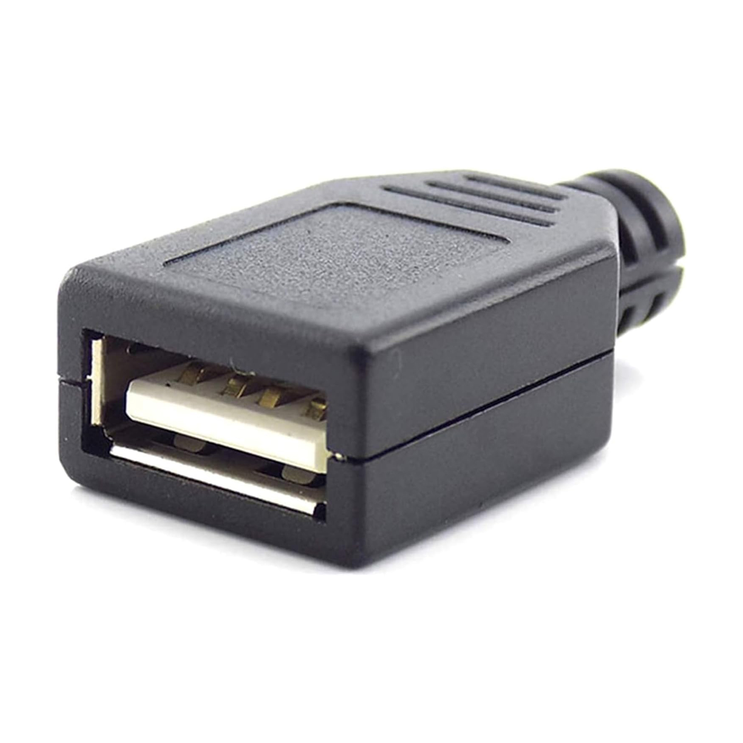 مادگی USB سر کابلی قابدار