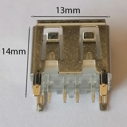 مادگی USB عمودی A