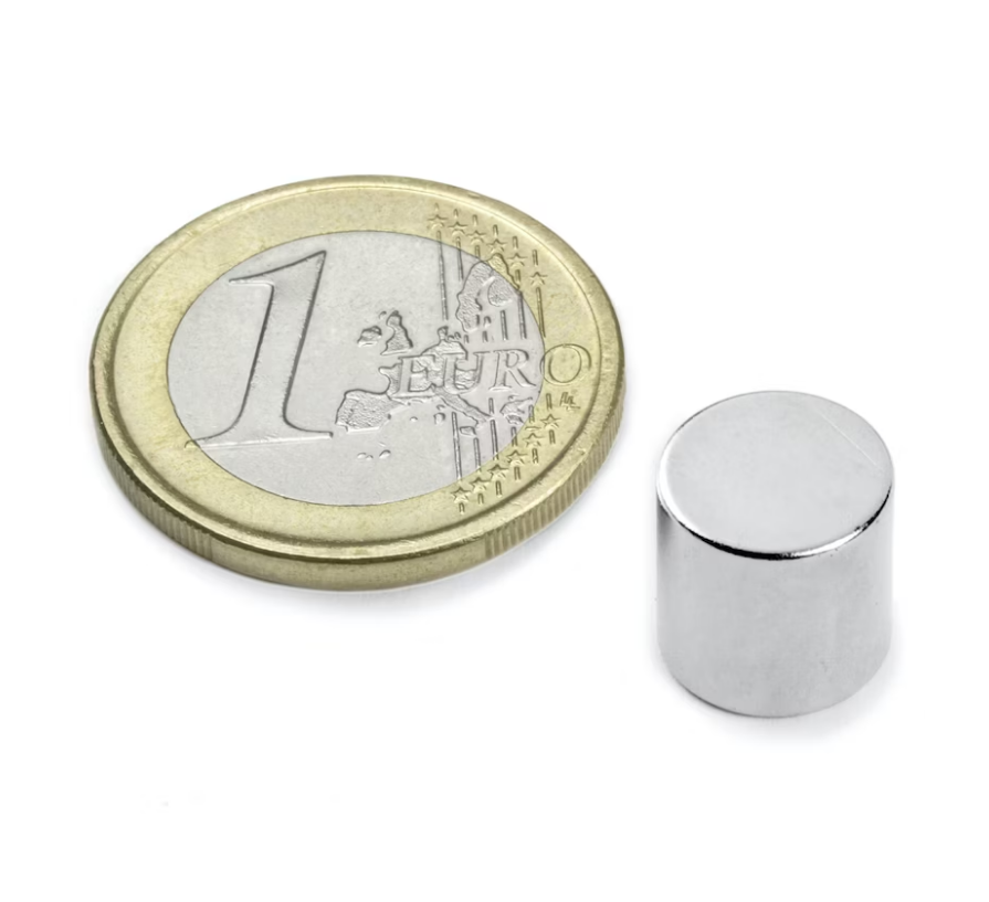 مگنت نئودیمیوم در ابعاد 10x10 میلی متر