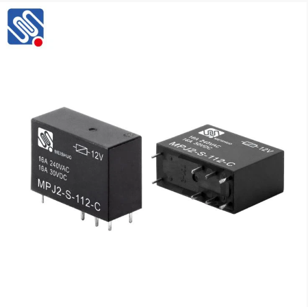 رله 12 ولت 16 آمپر 8 پایه (MPJ2-S-112C)