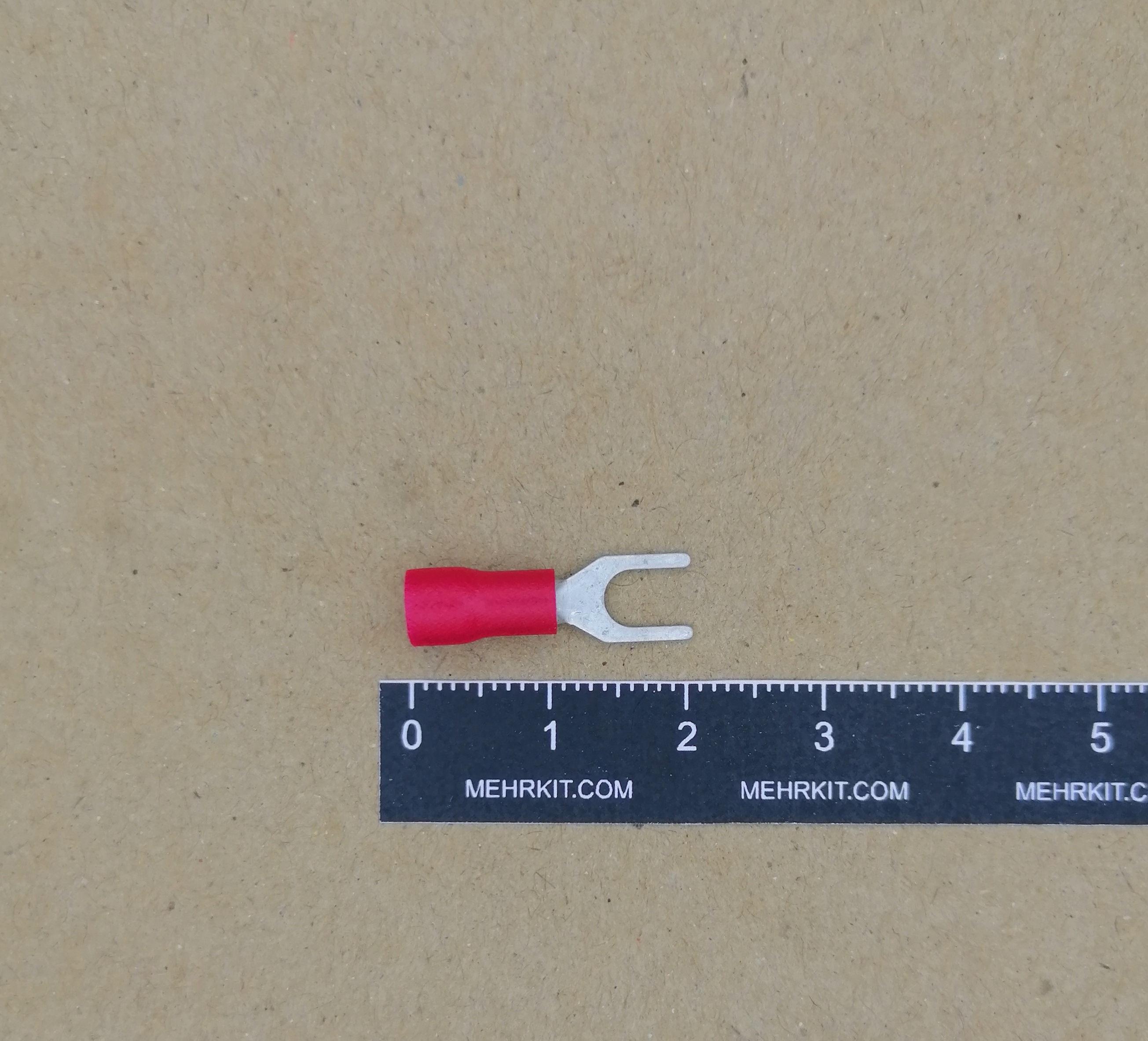 وایرشو U شکل 2 سانتی متری قرمز