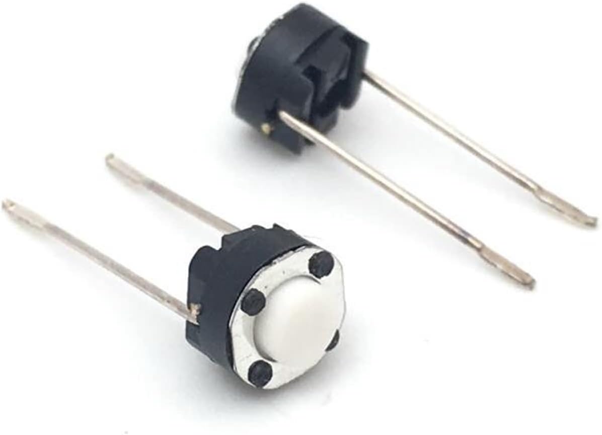 تکت سوئیچ 2 پایه گرد 6X5